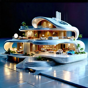 Futuristic smart home