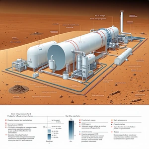 diagram refinery, showing various components