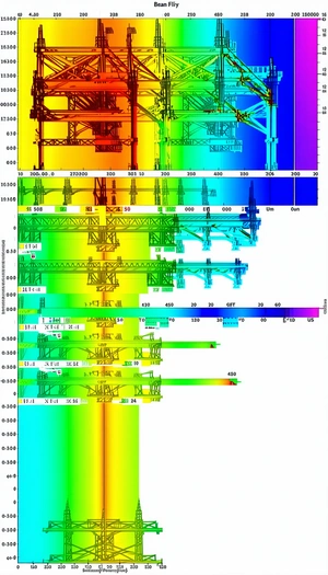 The Image Is A Graphic Representation Of A Bridge, Showing The Different Parts Of The Structure