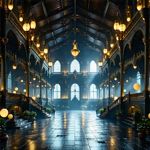 Urban Concept Art: Converted Warehouse With Ornate Details With Image, There