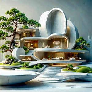 Innovative Communication Tool (design:1.14) With Model House