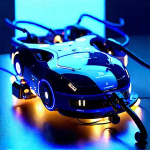 Innovative Medical Technology Design With Blue Displayed