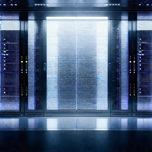 Futuristic Server Room With Image, There