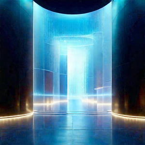 Futuristic innovation hub