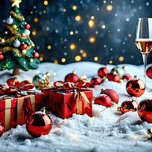 Lifestyle Commercial Photography: Holiday Celebration During Holiday Season With Christmas Tree