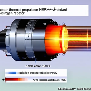 The Image Is A Diagram Showing The Process Of Nuclear Thermal Propulsion