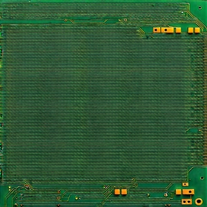 Circuit board with laser scanning