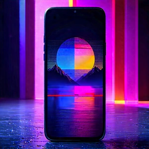 Smartphone With Streaming Content With Cell Phone