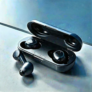 Wireless Earbuds With User Interface With Pair Black