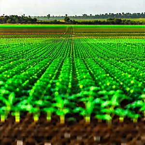 Agricultural Technology In Research Center With Large, Lush