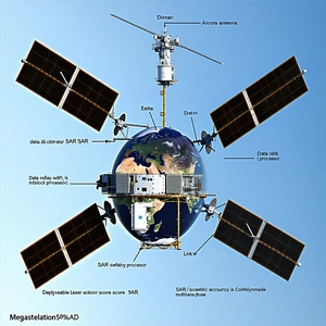 A Large, Detailed Model Of The Earth, Showcasing Various Components And Systems