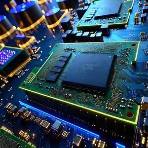 Close-up of memory module