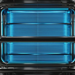 Tech 3D Render: Close-up of cooling system