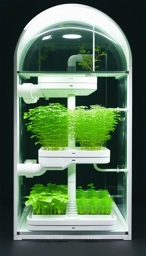 A Greenhouse Filled With Various Plants