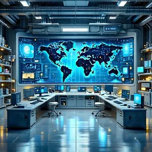 Entertainment Technology In Manufacturing Facility With Image, There