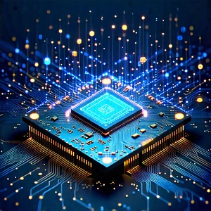 Circuit board with data streams