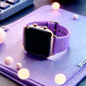 Smart Watch With (digital:1.13) Artwork With Purple Watch