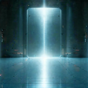 Futuristic research laboratory