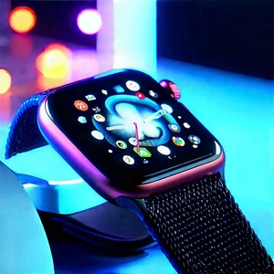 Smart watch with digital artwork