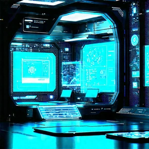 (futuristic:1.36) Smart Home With Image, There