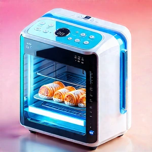 Innovative Smart Appliance Design With Small, White,