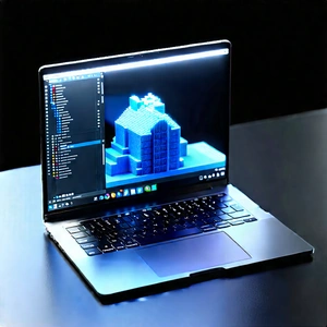 Laptop With User Interface With Laptop Computer