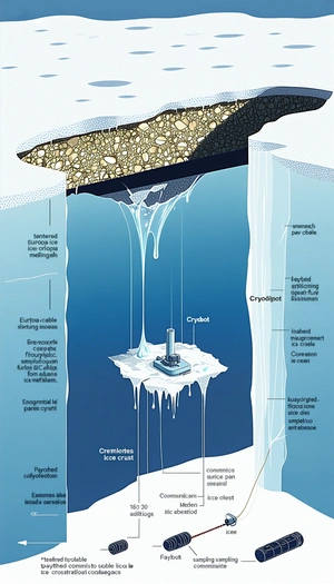 The Image Is A Diagram Of A Submarine, Showing Its Various Parts And Functions