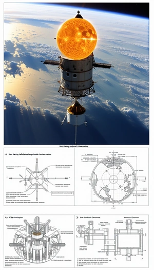 A Large Satellite Dish, Which Is Located At The Top Of A Tall Tower