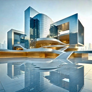 Tech Architectural Photography: Machine Learning Visualization With Large, Modern