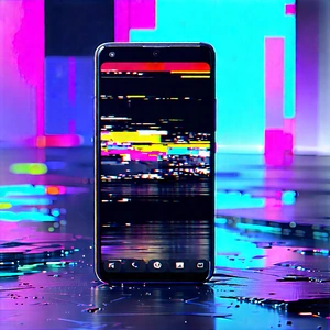 Smartphone With Streaming Content With Cell Phone