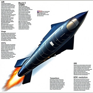 A Poster Is Displayed With A Picture Of A Jet On It