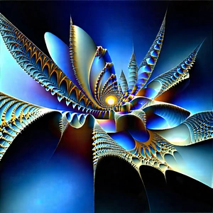 (digital:1.36) Transformation Visualization With Close-up Blue