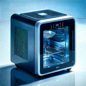 Innovative Smart Appliance Design With Small, Blue,