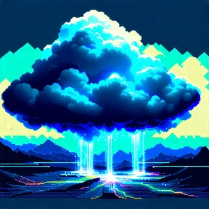 (cloud:1.25) Computing Visualization With Large, Colorful