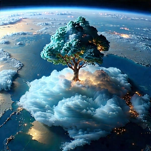 Cloud computing visualization