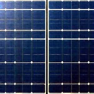 Solar Panel With Laser Scanning With Large Solar