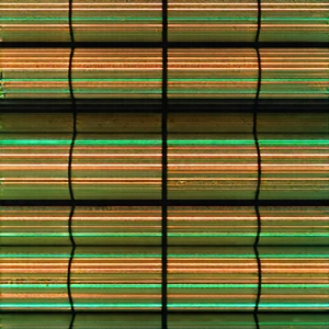 Close-up of sensor array