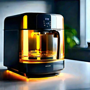 Innovative Smart Appliance Design With Black Yellow