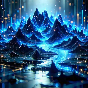 Digital Transformation Visualization With Image, There