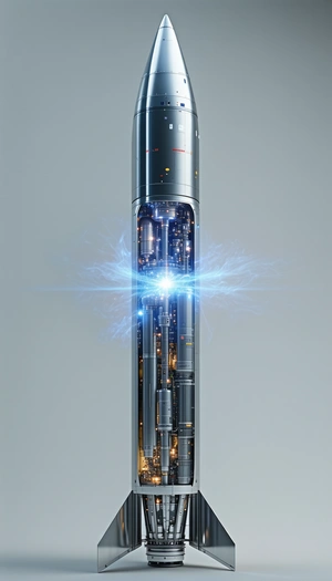 A Large, Cylindrical Object Is Shown In A Close-up View