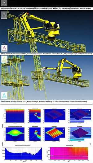 The Image Is A Diagram Showing The Process Of Constructing A Building Using A Crane