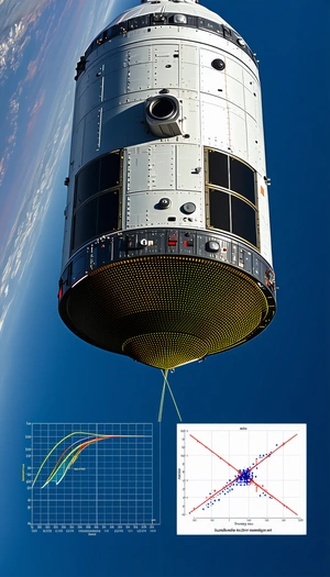 A Space Shuttle Is Shown In A Close-up View, With Its Underside Visible