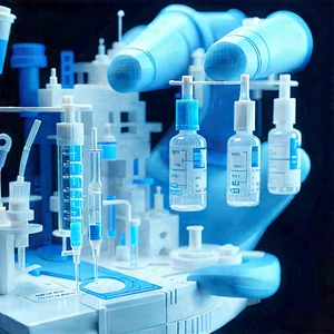 Healthcare technology in (design:1.39) studio