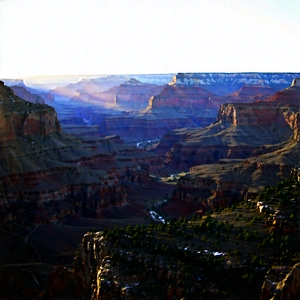 Nature Hdr Photography: Canyon During Sunrise With Captures Breathtaking
