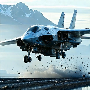 Aerospace Technology In Field Deployment With Fighter Flying