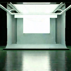 Entertainment Technology In Research Center With Large White
