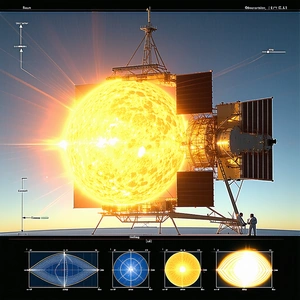 A Computer-generated Image Of A Spacecraft Is Displayed On A Computer Screen