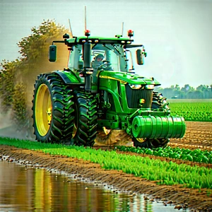 Agricultural Technology In Design Studio With Computer-generated (cgi)