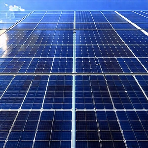 Solar Panel With Laser Scanning With Large Solar