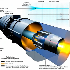 The Image Is A Diagram Showing The Process Of A Nuclear Reactor